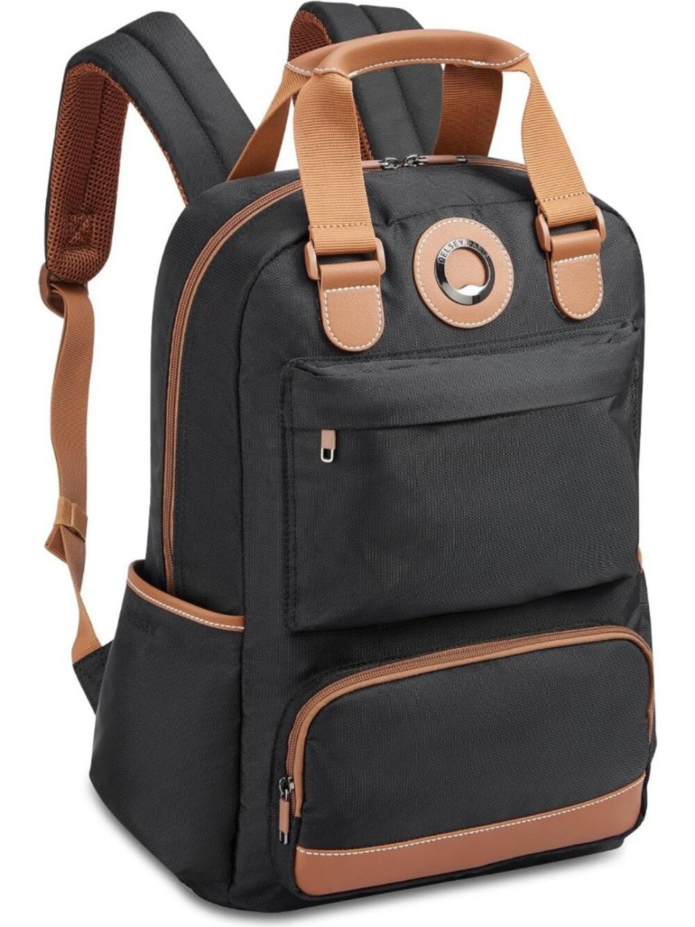 Stylish Black Travel Laptop Backpack - Perfect for Work, School & Adventures